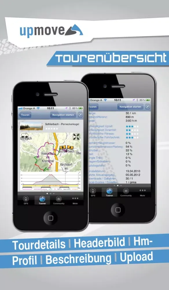 صور upmove GPS for mountainbike powered by Drei