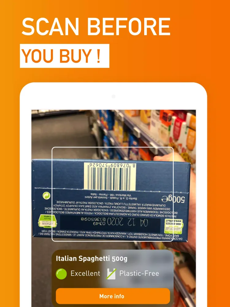 Скриншоты Eugene – Products Scan