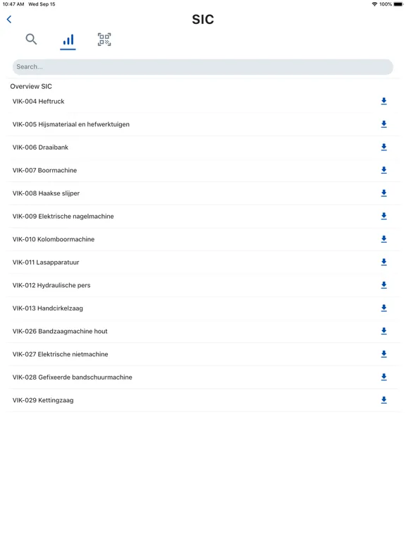 VCA-Online 2.0 iPad  سکرین شاٹس