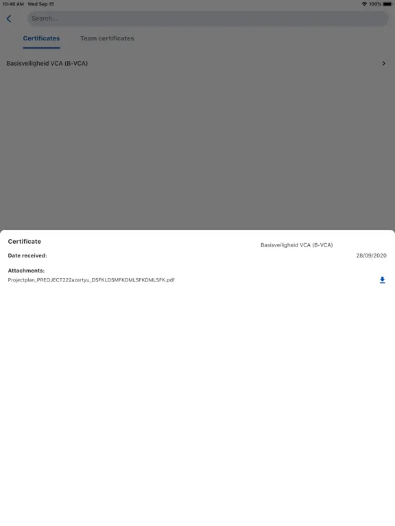 VCA-Online 2.0 iPad  سکرین شاٹس