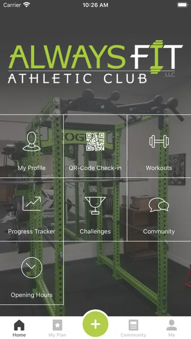 Tangkapan skrin Always Fit Athletic Club LLC