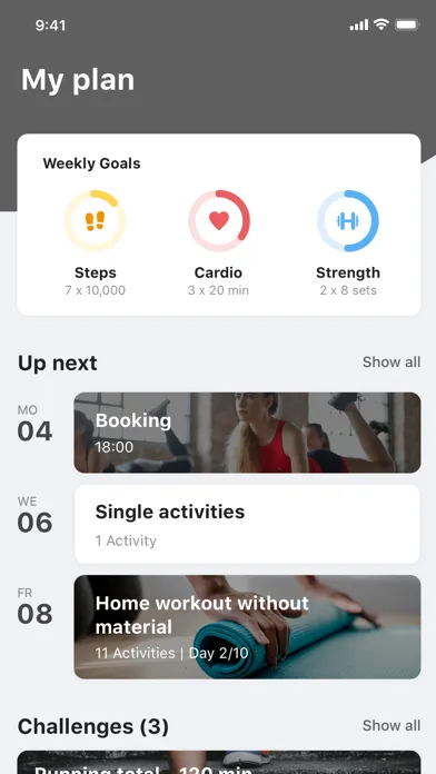 Capturas de pantalla de Personal Gym