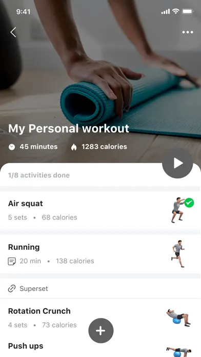 Capturas de pantalla de Personal Gym