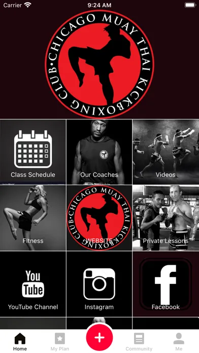 Capturas de tela do Chicago Muay Thai Kickboxing