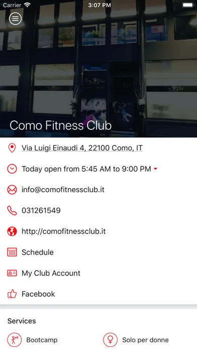 COMO FITNESS CLUB ACADEMY Screenshots