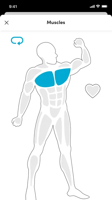 Captures d'écran de Envision Fitness App