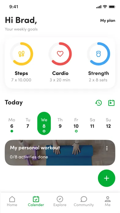 Fit 4 Life App应用截图