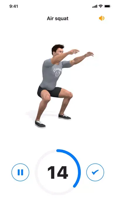 Captures d'écran de FitNation App