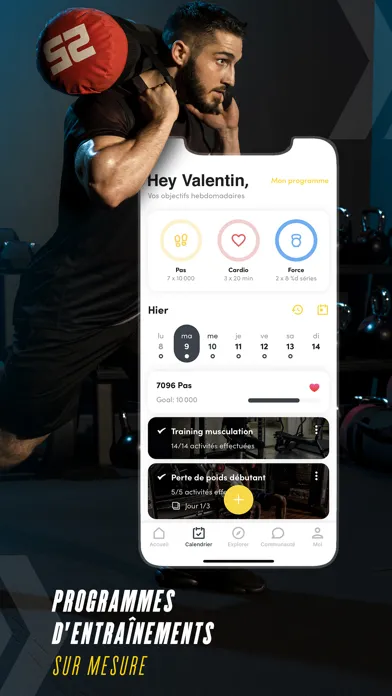 ภาพหน้าจอของ Fitness Park App