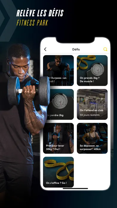 ภาพหน้าจอของ Fitness Park App