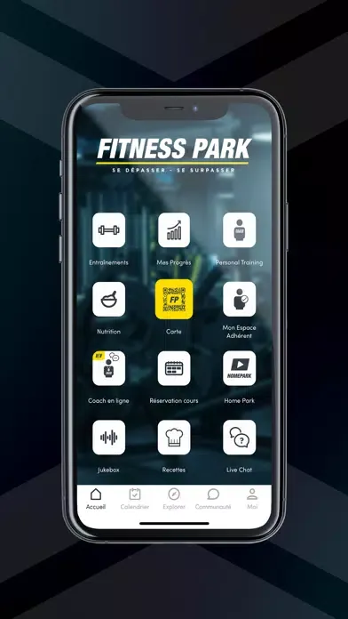تصاویر Fitness Park App Dom-Tom