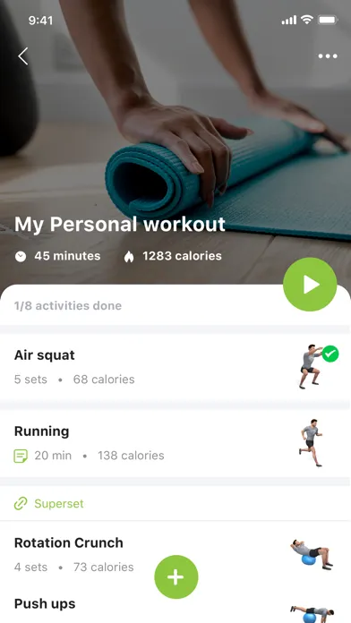 Fitter Club Ekran Görüntüleri