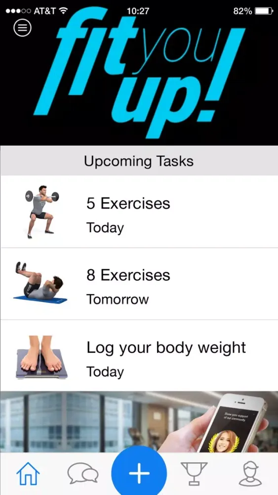 Captures d'écran de Fit You UP!