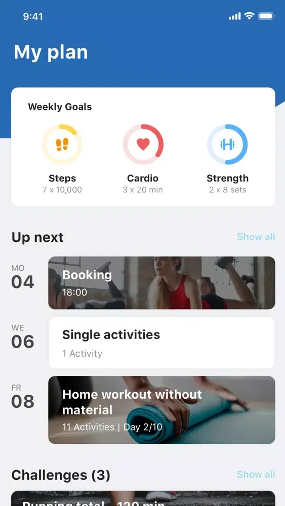 Ảnh chụp màn hình của FITNESS VIBES