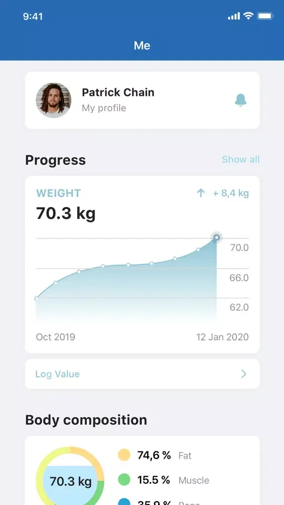 Ảnh chụp màn hình của FITNESS VIBES