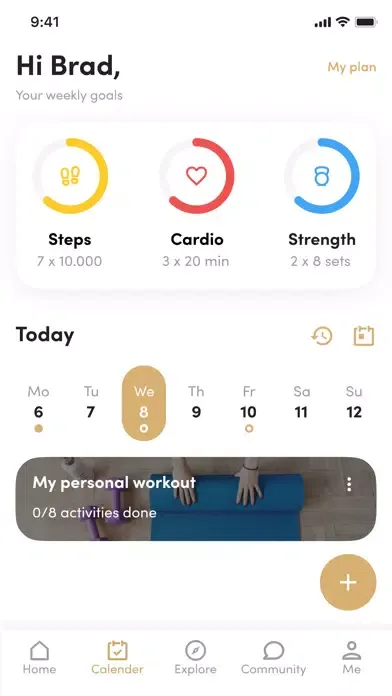 Focus-on body mind & health स्क्रीनशॉट