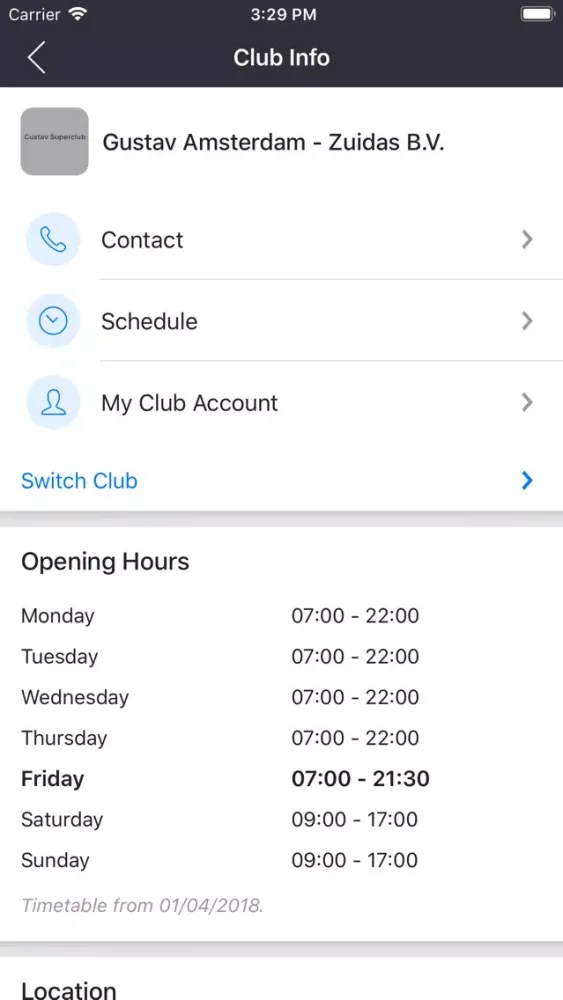 Gustav Gym App স্ক্রিনশট