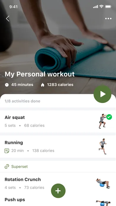 Скриншоты Juniper Health & Fitness