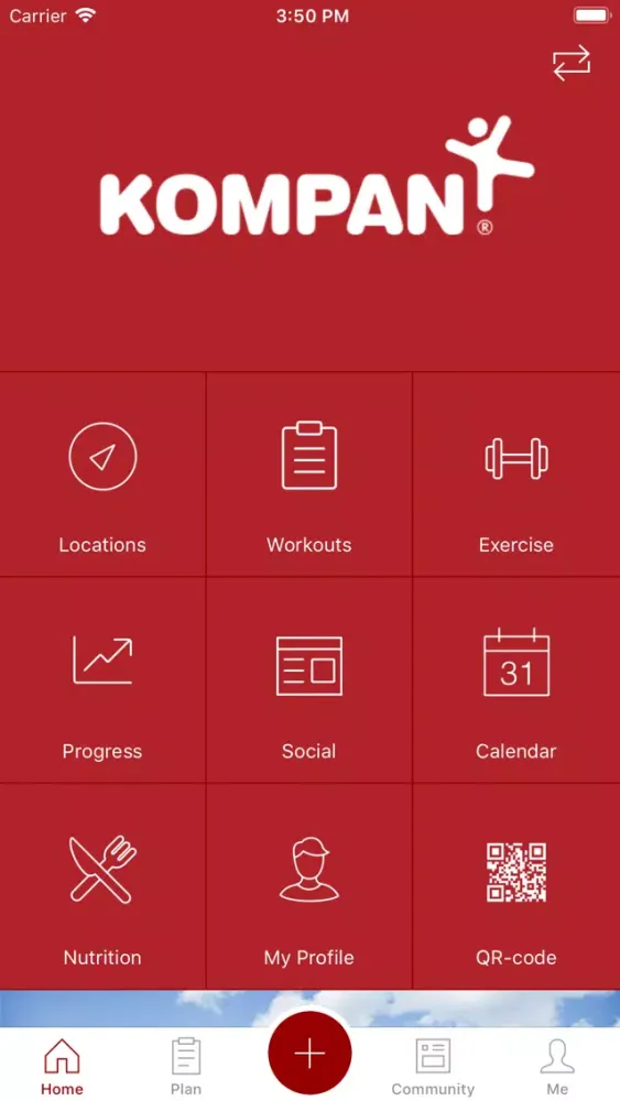 Screenshot di KOMPAN Sport & Fitness