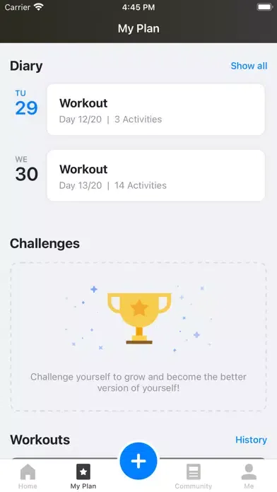 Lemon Fit App سکرین شاٹس