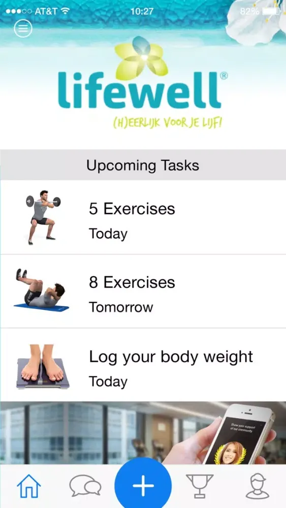 LifeWell سکرین شاٹس