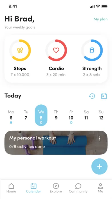 Live Fit with Jenna Carmen स्क्रीनशॉट