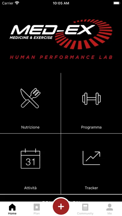 Med-Ex  Human Performance Lab Ekran Görüntüleri