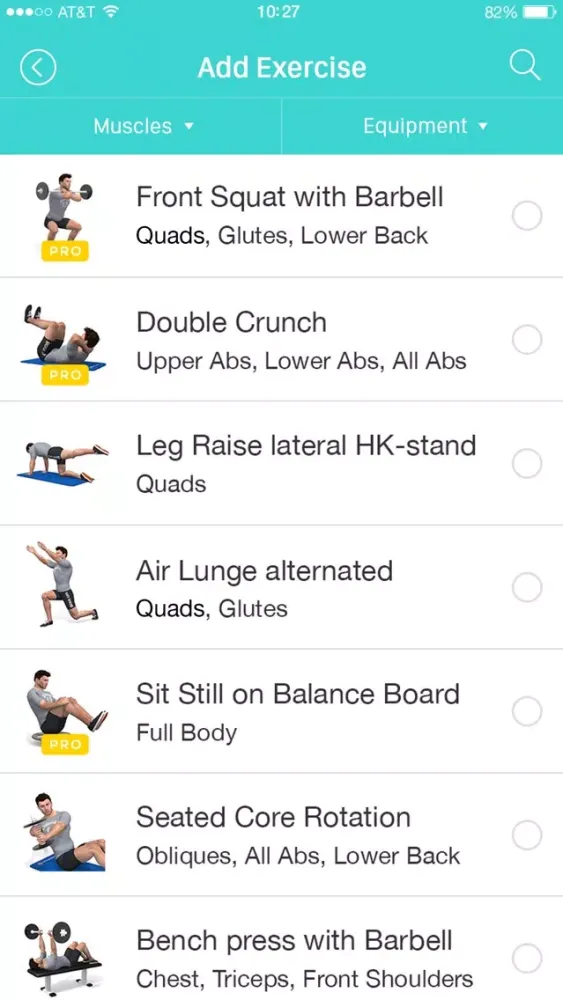 ภาพหน้าจอของ FONS FIT