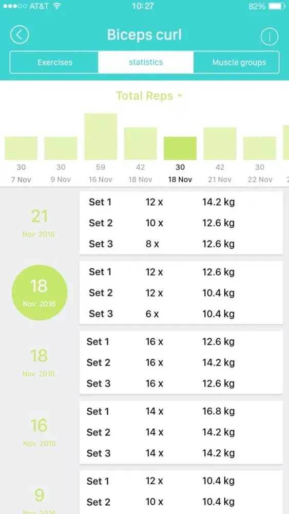 ภาพหน้าจอของ FONS FIT