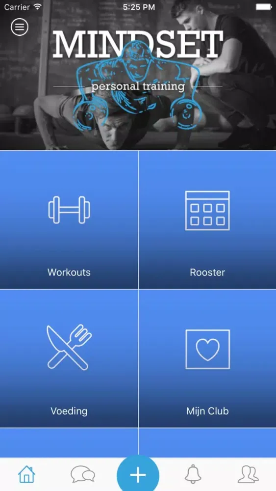 Tangkapan layar MINDSET Personal Training