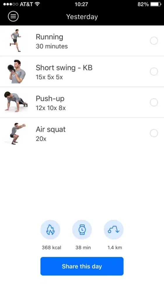 Movement Fitness应用截图