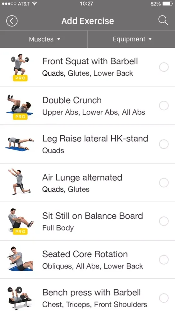 Zrzuty ekranu Personal Training & Lifestyle