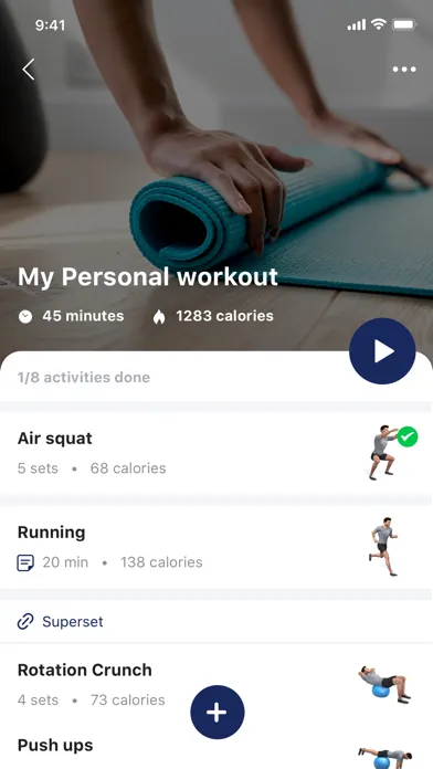 LiveWell Fitness Screenshots