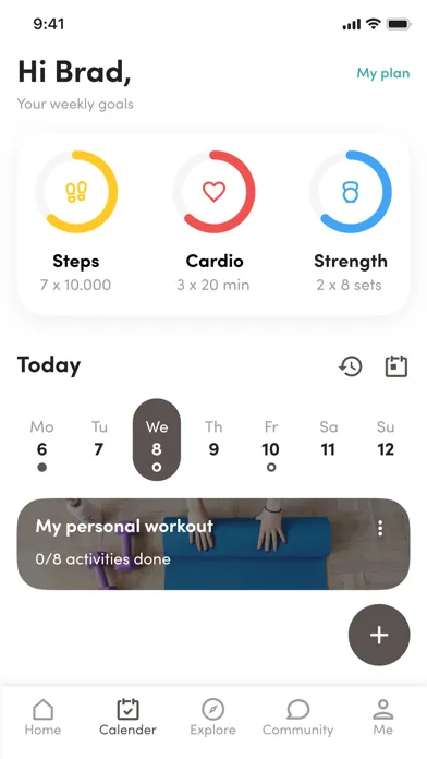 Screenshot di Motivated Coaching
