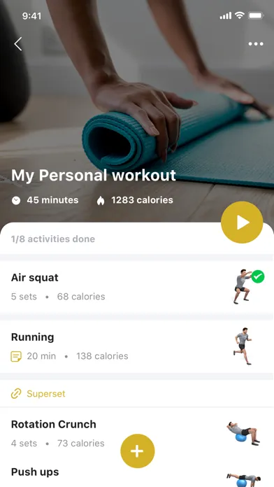 ภาพหน้าจอของ POWER PLACE Gesund-APP