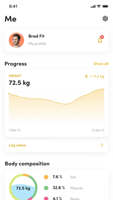 Capturas de tela do Pure Fitness Africa App