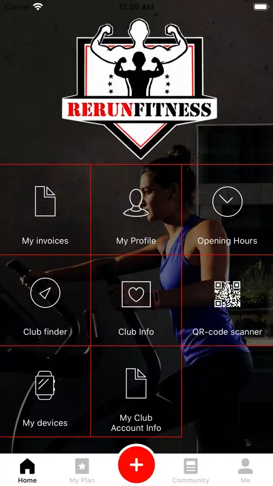 RERUN FITNESS WORKOUT স্ক্রিনশট