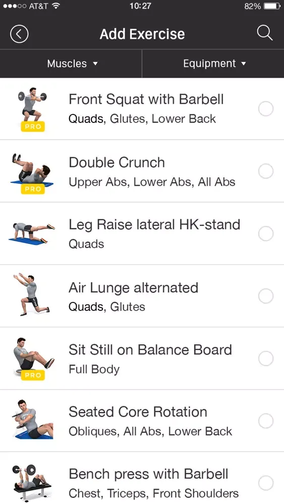 Screenshot di WEEX Body Coach