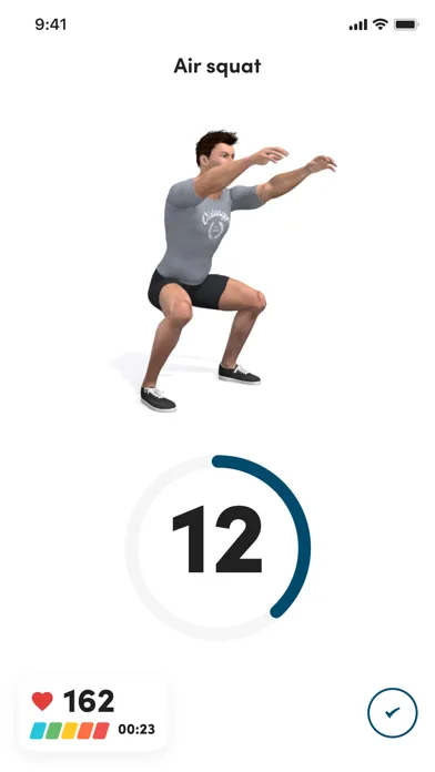 Captures d'écran de SCB GYM