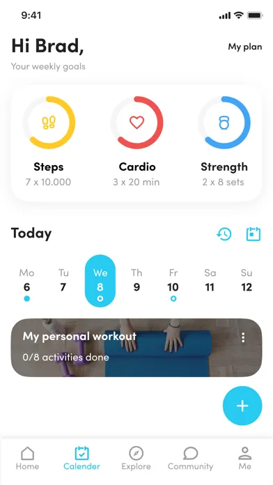 Capturas de pantalla de SPORTCLUB EXERCISE