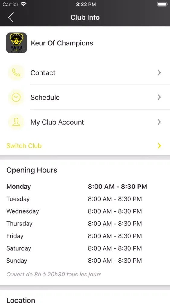 Zrzuty ekranu Keur Of Champions App