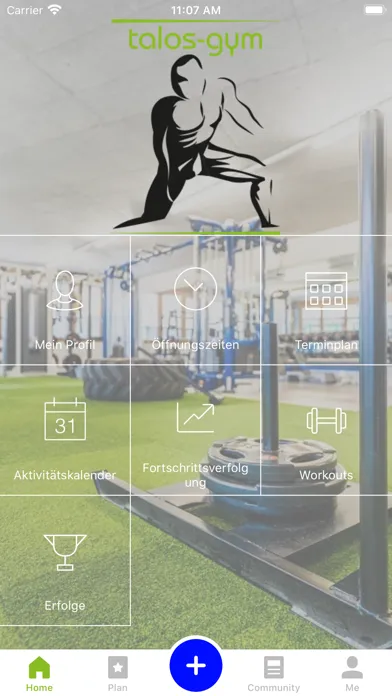talos-gym pro. سکرین شاٹس