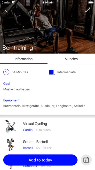 talos-gym pro. سکرین شاٹس