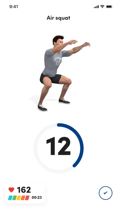 Captures d'écran de Tonbridge Boys' Fitness App
