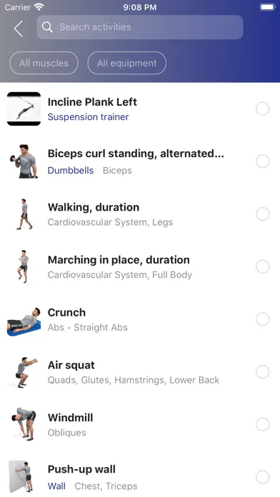 Capturas de pantalla de True Fitness SD