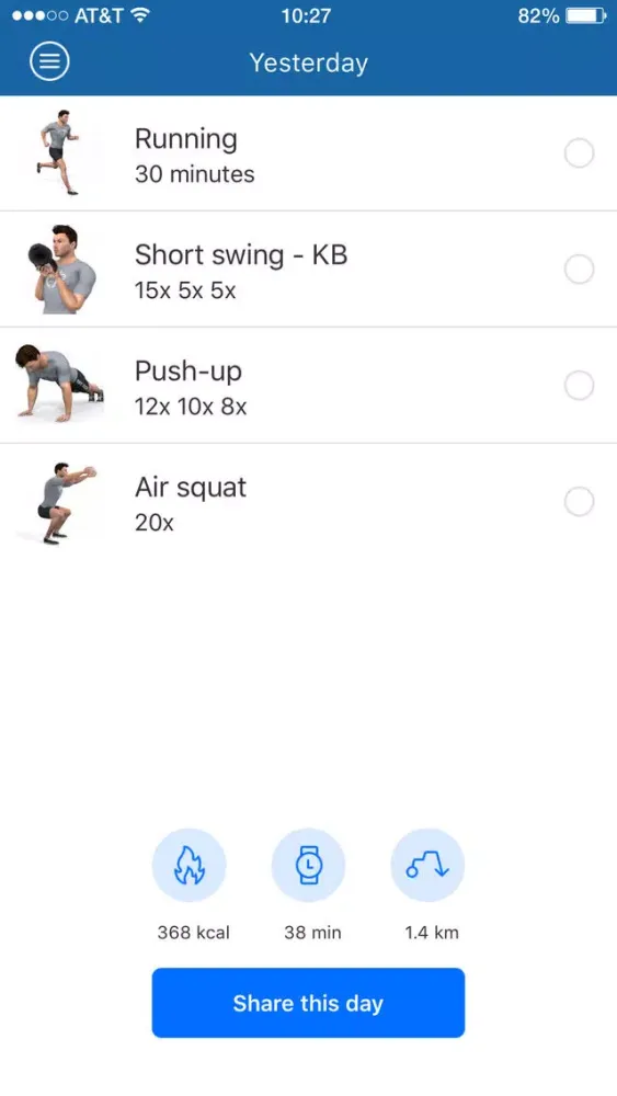 Two Irons Golf Fitness স্ক্রিনশট