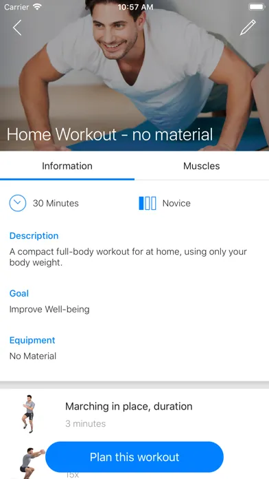 Capturas de tela do The JagFit Wellness Program