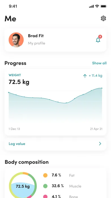 Tangkapan layar Health Works Fitness