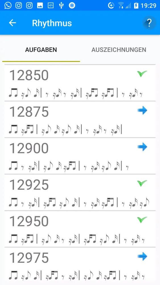 Скриншоты App-Assionato, die Musiker-App