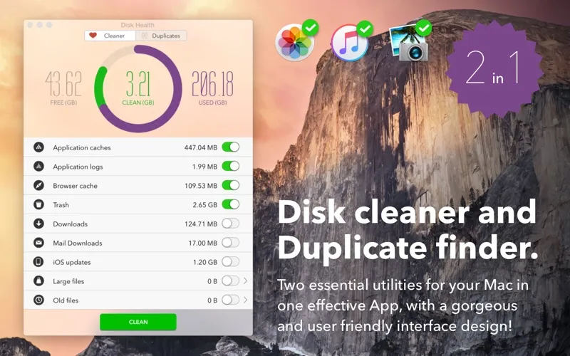 Disk Health - Drive cleaner and duplicate finder Screenshots